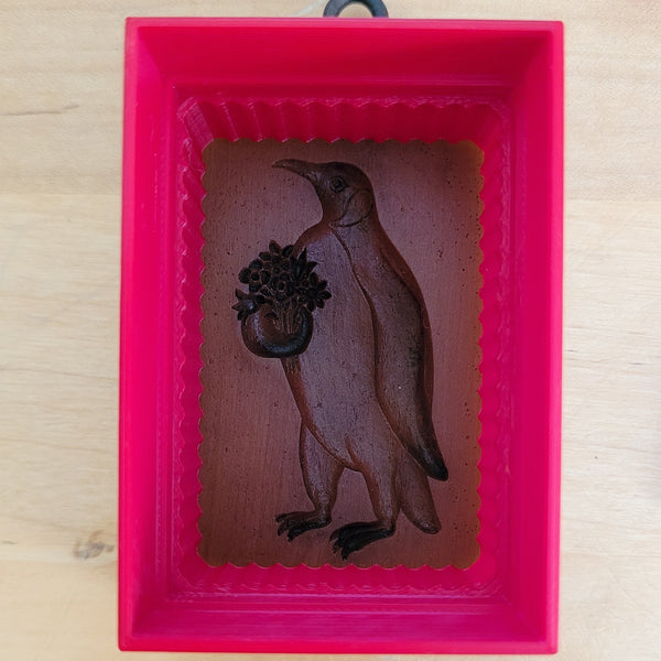 santa penguin cookie cutter springerle