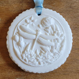 dragonfly water lily springerle cookie mold