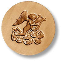 Angel (Cupid) with Lyre Springerle Cookie Mold