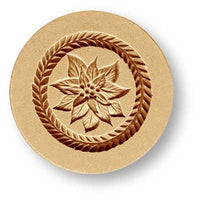 Poinsettia, Small Springerle Cookie Mold