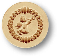 1218 Mini Angel with Trumpet Springerle Emporium cookie mold anis paradies
