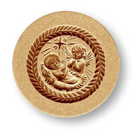 Angel Praying at the Manger Springerle Cookie Mold