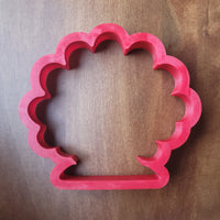 proud peacock springerle cookie mold cutter