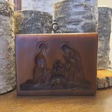 mary joseph nativity springerle cookie mold