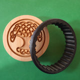 celtic tree of life springerle cookie cutter mold