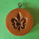 Fleur De Lis Springerle Emporium Cookie Mold house on the hill