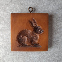 Detail Bunny Rabbit Springerle Cookie Mold