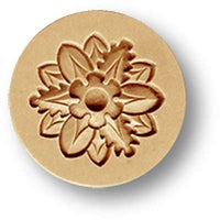 1696 springerle emporium flower mini leaves mold cookie