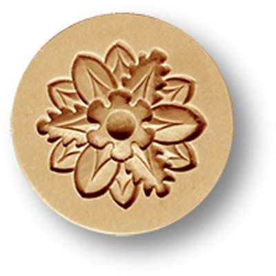 1696 springerle emporium flower mini leaves mold cookie