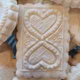 hearts united springerle cookie mold