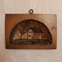 country house  m2055 house on the hill springerle cookie mold