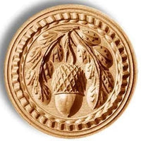 2266 Springerle Emporium Cookie Mold Acorn Anis Paradies