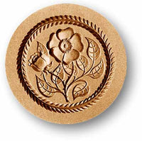 Wild Rose Springerle Emporium Cookie Mold