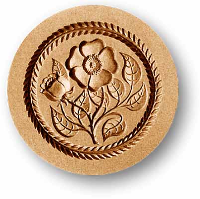 Wild Rose Springerle Emporium Cookie Mold