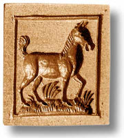 springerle emporium horse pony cookie mold