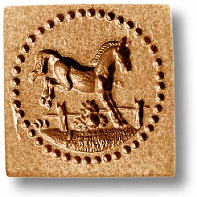 springerle emporium jumping horse cookie mold