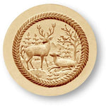 3452 Stag and Doe Pair of Deer Springerle Emporium Cookie Mold Anis Paradies