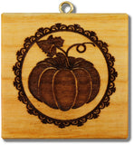 Plump Pumpkin Springerle Cookie Mold