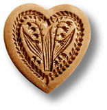 Lily of the Valley in Heart Springerle Emporium Cookie Mold Anis Paradies