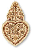 Heart with Tree of Life Springerle Emporium Cookie Mold Anis Paradies