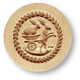 6127 Rabbit brings Easter Bunny Springerle Emporium cookie mold anis paradies