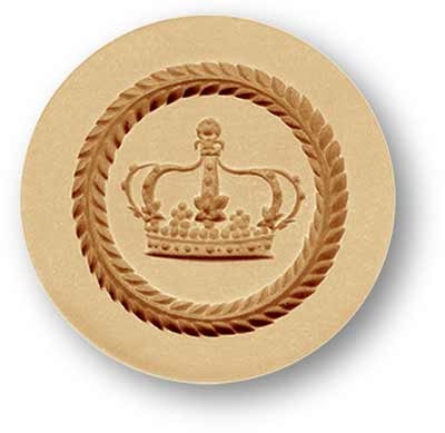 Crown Springerle Cookie Mold