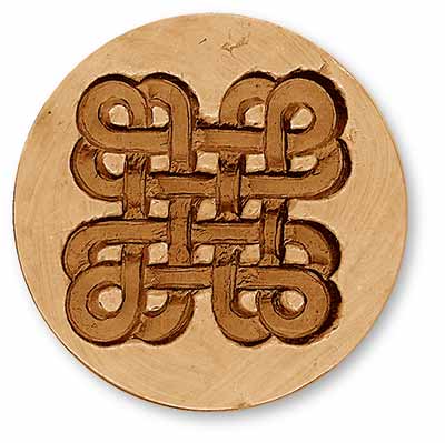Intertwined Love Knots Springerle Cookie Mold
