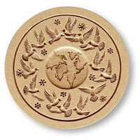 6394 World Peace Springerle Cookie Mold Emporium Anis Paradies
