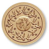 6394 World Peace Springerle Cookie Mold Emporium Anis Paradies