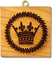 Crown Springerle Cookie Mold