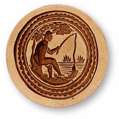 7386 fisherman springerle cookie mold emporium fish anis paradies