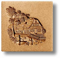 7652 Swiss Farmhouse Springerle Emporium Cookie Mold