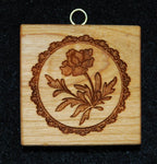 Carnation Blossom Springerle Cookie Mold