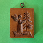 angel Christmas tree springerle cookie mold