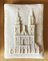 European Cathedral Church Springerle Cookie Mold