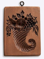 cornucopia springerle cookie mold m6084