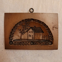country house  m2055 house on the hill springerle cookie mold
