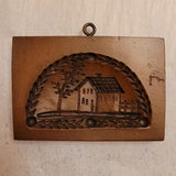 country house  m2055 house on the hill springerle cookie mold