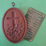 dogwood easter cross springerle cookie mold