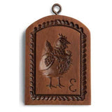 springerle cookie mold three french hens christmas days 12