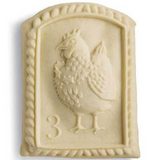 3 french hens springerle cookie mold