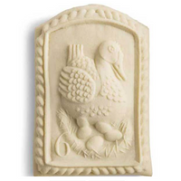 six geese a laying springerle cookie mold