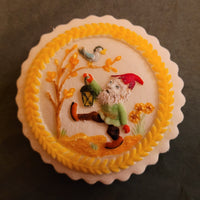 springerle emporium painted gnome cookie