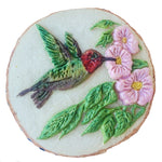 hummingbird springerle cookie