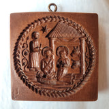 nativity scene springerle cookie mold