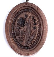 lily of the valley rose springerle cookie mold