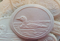 Loon On the Lake Springerle Cookie Mold