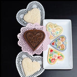 sweetheart heart cherub springerle cookie mold