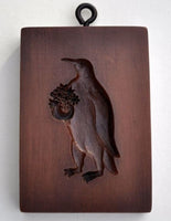 penguin springerle cookie mold M6105
