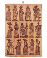 people in professions springerle cookie mold